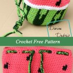 Crochet Watermelon Bag Free Pattern