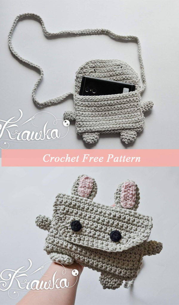 Crochet Cute Bunny Bag Free Pattern