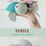 Crochet Turtle Toy Free Pattern