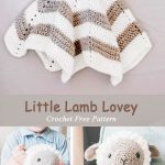 Crochet Little Lamb Lovey Free Pattern