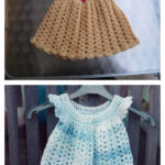 Angel Wings Pinafore Free Crochet Pattern