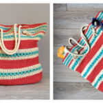 Crochet Colorful Tote Bag Free Pattern
