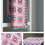 Crochet Lydia Blanket Free Pattern