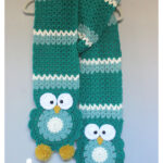 Crochet Owl Super Scarf Free Pattern