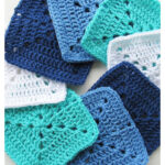Ocean Themed Granny Square Afghan Series Crochet Pattern