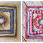 Tuscan Flower Square Free Crochet Pattern