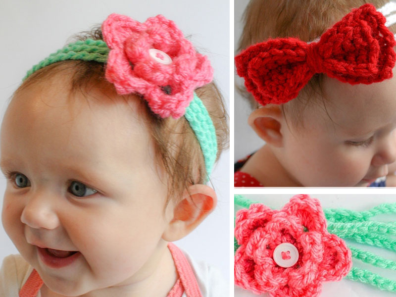 Rosey’s Headband Crochet Free Pattern