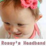 Rosey’s Headband Crochet Free Pattern