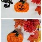 Crochet Jack Of Lantern Applique Free Pattern