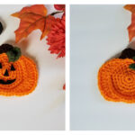Crochet Jack Of Lantern Applique Free Pattern