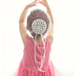 Dancer Ballerina Bun Cover Crochet Free Pattern