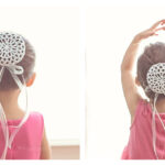 Dancer Ballerina Bun Cover Crochet Free Pattern