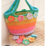 Flower Market Bag Free Crochet Pattern