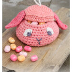 Gummy Bunny Basket Crochet Free Pattern