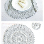 Table Placemat Set Crochet Pattern