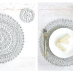 Table Placemat Set Crochet Pattern
