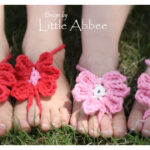 Toe Flower Sandals Crochet Free Pattern