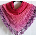 All The Way Shawl Crochet Free Pattern