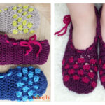 Chic Moroccan Slippers Crochet Free Pattern