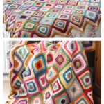 Color Theory Blanket Crochet Free Pattern