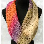 Eventide Infinity Scarf Crochet Free Pattern