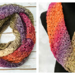 Eventide Infinity Scarf Crochet Free Pattern