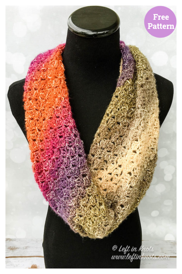 Eventide Infinity Scarf Crochet Free Pattern