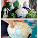 Mini Vintage Caravan Crochet Free Pattern