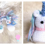 Snowicorn Free Crochet Pattern