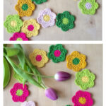 Spring Flowers Crochet Free Pattern