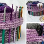 Useful Yarn Basket Crochet Free Pattern