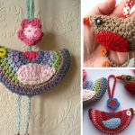 Birdie Decorations Crochet Free Pattern