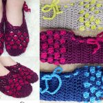 Chic Moroccan Slippers Crochet Free Pattern