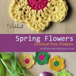 Spring Flowers Crochet Free Pattern