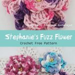 Stephanie’s Fuzz Flower (Picot Style)