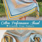 Cotton Performance Shawl Free Crochet Pattern