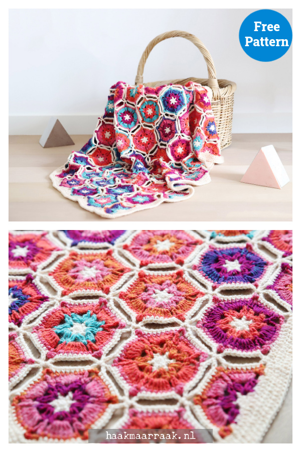 Borealis Blanket Free Crochet Pattern