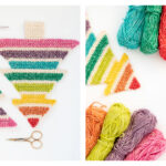 Rainbow Christmas Tree Free Crochet Pattern