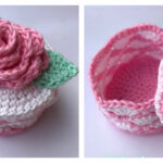 Romantic Rose Box Crochet Free Pattern
