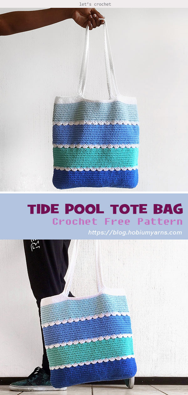 Pool Tote Bag Free Crochet Pattern