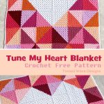 Tune My Heart Blanket Free Crochet Pattern