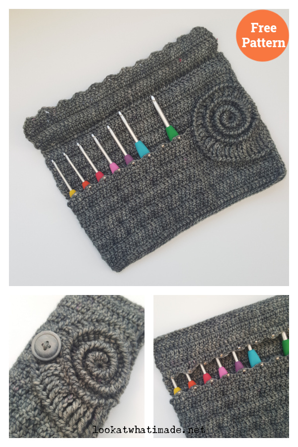 Ammonite Hook Roll Crochet Free Pattern