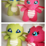 Baby Dragon Amigurumi Crochet Free Pattern