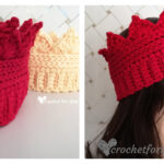 Crochet Crown Ear Warmer Free Pattern