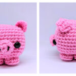 Cube Piggy Pig Amigurumi Crochet Free Pattern