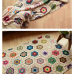 Inspirational Hexies Blanket Crochet Free Pattern