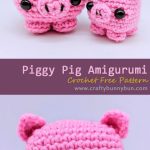 Cube Piggy Pig Amigurumi Crochet Free Pattern