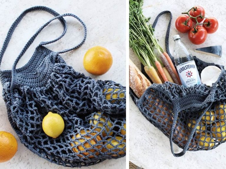 French Market Bag Crochet Free Pattern