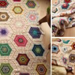 The Inspirational Hexies  Blanket Crochet Free Pattern