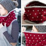 Snowfall Cowl Free Crochet Pattern